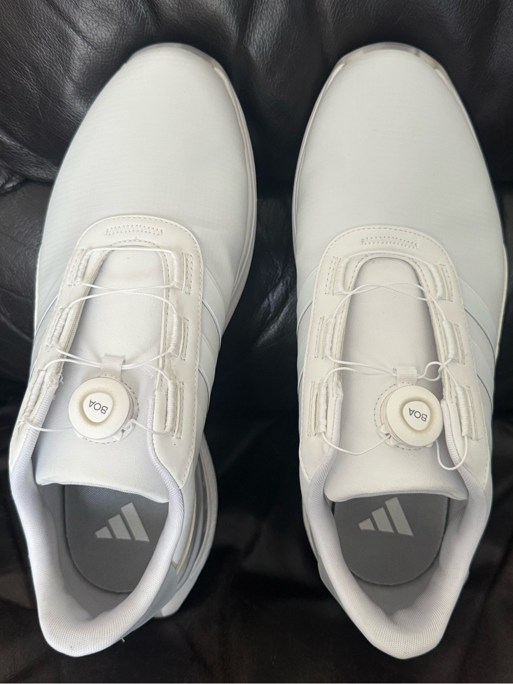 adidas Men’s White BOA Golf Shoes